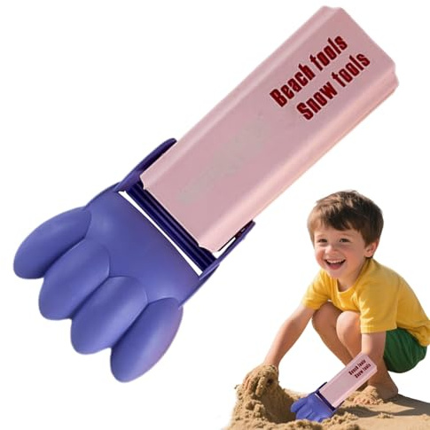 Handbagger Spielzeug für Kinder, Baggerarm Greifer Spielzeug, Ergonomische Schaufel Für Garten