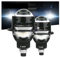 Angel Eyes, Angel Eyes Roller 3,0 Zoll BI -LED -Projektorlinse Halo Light H4 H7 Auto -Scheinwerfer Angel Eyes Hohe Biegestrahl 9005 9006 LED Auto Retrofit Lampe