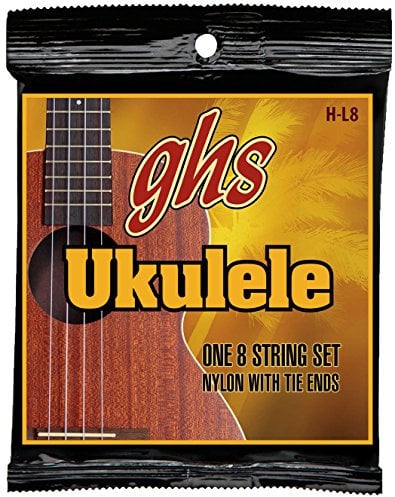 GHS Lili'u Hawaiian - H-L8 - Ukulele String Set, 8-String