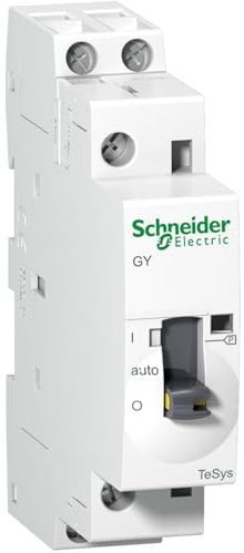 Schneider Electric TeSys GY GY25 Leistungsschütz 230 V ac-Spule, 2 -polig , 250 V ac / 25 A 2 Schließer 1-Hilfskontakte