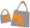 Legler 6830 - Filz Taschen Struppi, 2-er Set