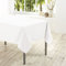 Douceur d'Intérieur - 1720218, Tischdecke Rechteckige, 140 X 300 cm, Essentiel, Polyester Unifarben, Weiss, 1er Pack
