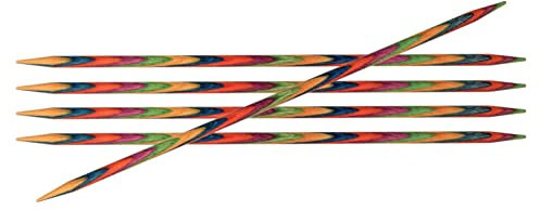 Knit Pro Nadelspiel Symfonie, Holz, 20 cm Länge, (2.5)