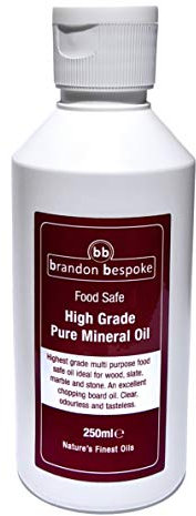 Pure Beeswax Blocks & Pure Mineral Oil Combi (4x28g Blocks & 250ml Mineral Oil) - Food Safe