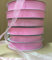 Nastro in organza Color Rosa 20mm x 100 mt