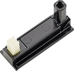 BACHMANN DESK2 Klebesockel RAL9005, Schwarz 2 Stück