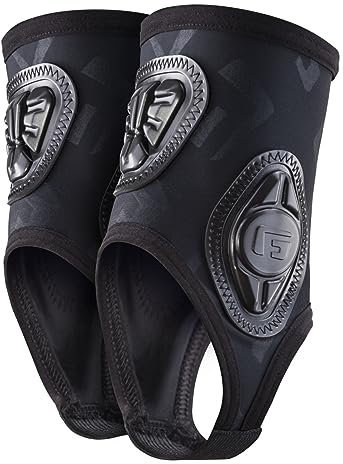 G-Form Unisex – Erwachsene Pro-X Ankle Schienbein-schützer, Black, S/M