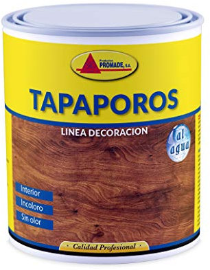 Promade – Tapaporos al Agua – Cubre el Poro Imprimiendo y Sellando la Madera – 4 L