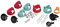 ORIGINAL BOSCH Tastenkappen 00174762 Satz kpl. für Allesschneider