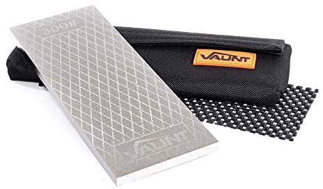 Vaunt Diamond Sharpening Stone Double-Sided 200mm x 75mm Coarse/Fine