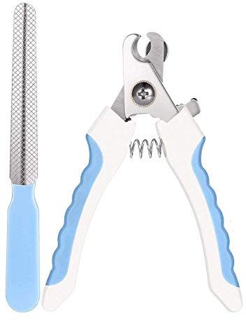 Pubiao Nail Clippers for Dogs with Quick Sensor and Safety Lock for Large and Medium Breed Professional Pet Nail Clipper