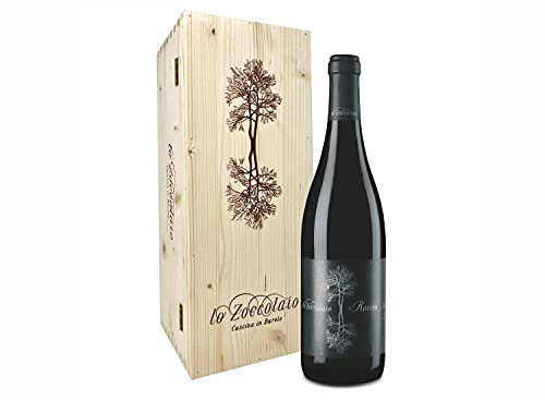 Lo Zoccolaio Barolo D.O.C.G. Riserva Ravera Rotwein - Flaschen Piedmont Wein Holzbox Nebbiolo trocken (1 x 0.75 l)