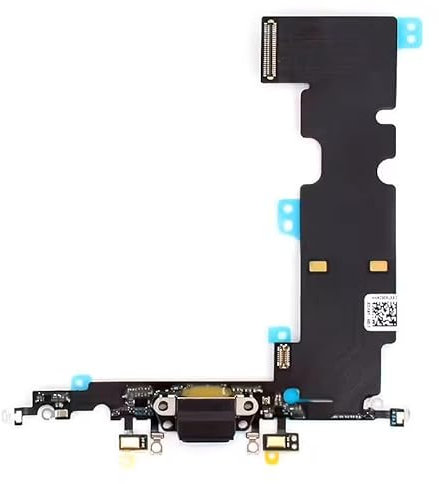 OuiSmart Nappe Dock Flex CONNECTEUR DE Charge Noir Micro ANTENNE pour IPHONE 8 Plus