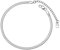 FOCALOOK Bracelet de Cheville Femme Acier 22cm, Chaîne de Pied à Maille Miroir 3mm