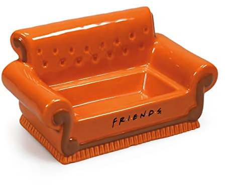 Half Moon Bay Friends Schmuckschalen, Sofa-Teller - Offizielles Lizenzprodukt - Dekoration oder Sammlung - Mehrfarbig - Kunststoff - 400 ml - Rechteckig