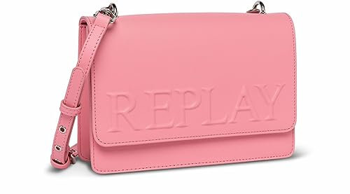 Replay Damen Umhängetasche aus Kunstleder, Caramel Pink 321 (Rosa), Onesize