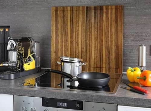 HeRo24 Lot de 2 planches à découper en bois d'acacia 50 x 28 cm