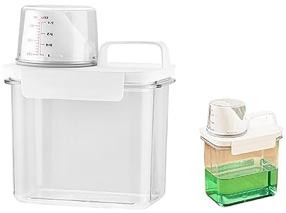 Laundry Detergent Container Plastic Jugs Empty Wash Shower Dispenser Lotions Refillable Bottle for Water Soaps Liquid Laundry Detergent 1100ml