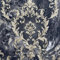 Vasari Sienna Damask Marble Black Gold Wallpaper - Classic Glamorous Metallic Effect - Luxury Italian Textured Vinyl