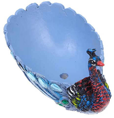 BESPORTBLE 2 STK Pfau Blumentopf Blumentöpfe aus Kunstharz Blumentopf aus Harz Pflanzendekor Töpfe für Pflanzen saftiger Blumentopf Pflanzgefäß aus Harz Kaktus Container Tier schmücken Vase