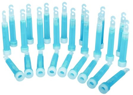 Power-Knicklicht. 4 - 25er Bulkpack Blau (Länge 10cm Durchmesser ca.1,5 cm)