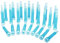 Power-Knicklicht. 4 - 25er Bulkpack Blau (Länge 10cm Durchmesser ca.1,5 cm)