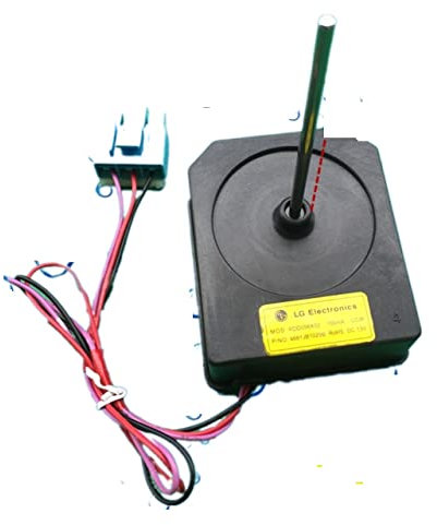 INTCHE Fridge Motor Cooling Fan for LG Double-Door Refrigerator MOD.RDD056X02 4681JB1029B Replacement Freezer Parts Accessories