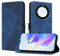 YIRRANZD Funda para Honor Magic 5 Lite 5G, Funda Tapa Libro Movil Carcasa PU Cuero [Ranura para Tarjeta], Flip Caso Cubierta Case Funda para Honor Magic 5 Lite 5G (Azul)