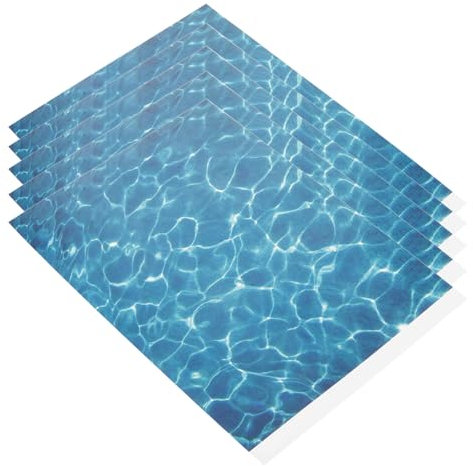 5 Bögen Künstliche Wasserwellen-Basis Für DIY Sandtisch Modellbau, Perfekt Für Miniatur-See, Fluss, Bach Diorama Landschaftsdekoration