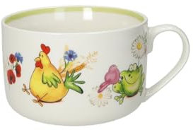 Brandani 51227 TAZZA COLAZIONE 4 STAGIONI NEW BONE CHINA