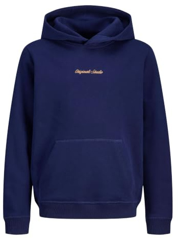 JACK & JONES Kapuzenpullover Boys | Relaxed Fit, Langarm, Casual, Bei max. 40°C waschen