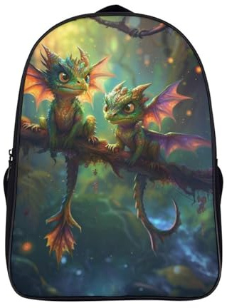 kaiyun Cute Baby Drache Rucksack,Chinese Drache Kind Schultasche Für Teenager,geeignet Für Schule Und Reisen 16 inch