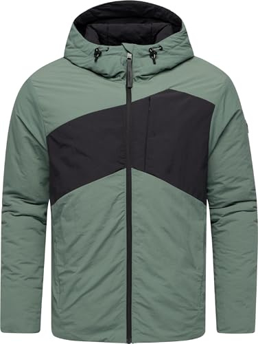 Ragwear Herren warme kurze Winterjacke mit verstellbarer Kapuze Cassey Warm YOUMODO Baltic Gr. 4XL