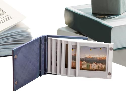 Fotoalbum Buch Quadratischer tragbarer faltbarer Aufbewahrungsort