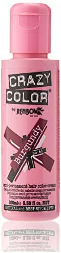 Semipermanente Färbung Burgund CRAZY COLOR 100ML