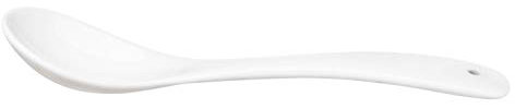 ASA 5160/147 Apero Porzellanlöffel 6 Stück 13,5 cm, weiß
