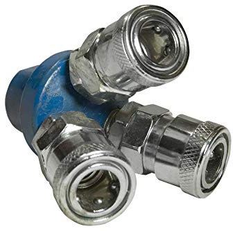 3-fach Adapter Druckluftverteiler Mehrfachstecker