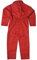 Children's, Kids, Boilersuit, Coverall, Overall, Boys, Girls (Size 24 age 3-4 years, Red)