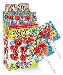 Fini - Caretos Funny Faces Fraise