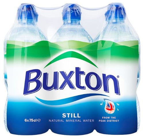 Buxton Natural Still Mineral Water 12 x 750ml