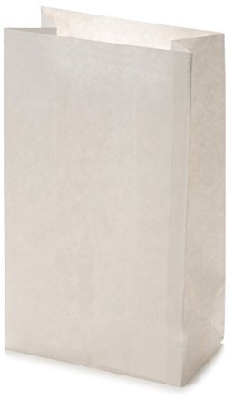 6 x Lichttüten/Decolights Basic (Weiß / 26,5 x 15,5 x 9 cm) NICHT ENTFLAMMBAR