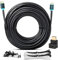 MutecPower 20m Cavo HDMI 2.0 con Amplificatore di Segnale Incorporato - Alta velocità con Ethernet 4Kx2K/60HZ Ultra HD 2160p / Full HD 1080p - 3D/Arc/CEC - Cavo Triplo schermato - Nero 20 Metri
