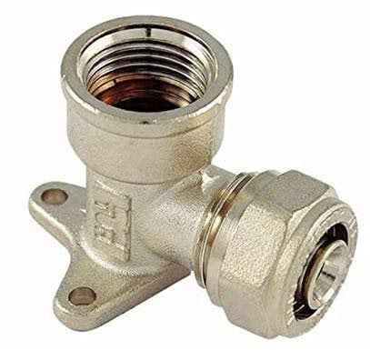 GOMITO 1/2 Fx16 C/FLANGIA A STRINGERE PER TUBO MULTISTRATO