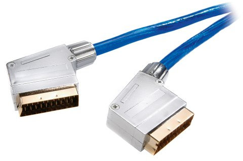 Vivanco 1.2m Scart - cables EUROCONECTORES (1,2m, SCART (21-pin), SCART (21-pin)) Azul