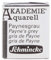 Schmincke – AKADEMIE® Aquarell, feine Künstler-Aquarellfarben, Paynesgrau, 16 770 044, halbes Näpfchen, Aquarellmalerei, vegane Wasserfarbe
