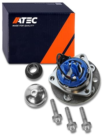 ATEC Germany 1x Radnabe vorne Radlager Radlagersatz mit ABS-Sensor, | Kompatibel mit: OPEL SIGNUM CC, VECTRA C, VECTRA C Caravan, VECTRA C CC, VAUXHALL SIGNUM, VECTRA CC, VECTRA Kombi