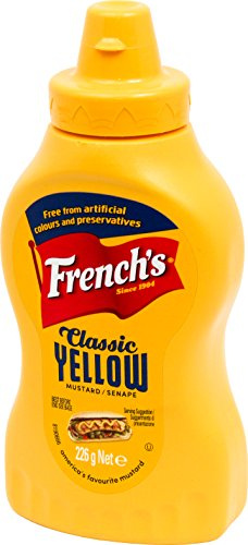 French's Classic American Yellow Mustard 226 g (Pack of 4)