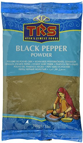TRS Gewürze Pfeffer schwarz gemahlen, 10er Pack (10 x 100 g)
