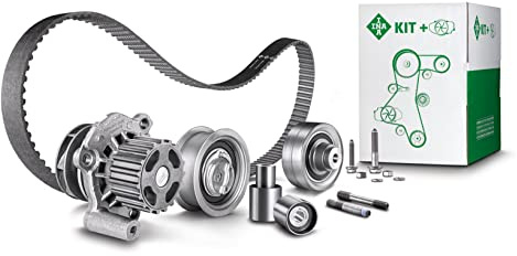 INA 530 0607 30 Wasserpumpe + Zahnriemensatz 32 mm mit Dichtung Kompatibel mit MERCEDES-BENZ B-Klasse W246, W242 A-Klasse W176, NISSAN Qashqai II J11, J11, RENAULT Megane 3 Grandtour KZ0/1, DACIA