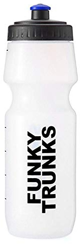 Funky Trunks White Crystal Water Bottle
